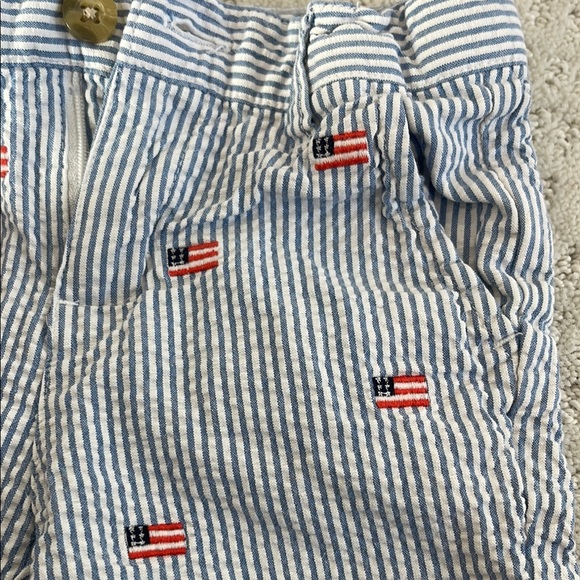Janie and Jack Nautical Kids Outfit Bundle- Navy, Blue, Striped - Picture 3 of 7